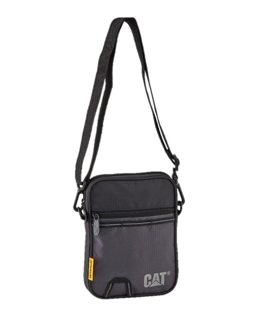 Toate produsele, Geanta de umar CATERPILLAR V Power - Bumper , material 420D poliester - negru/gri inchis - vectordirect.ro