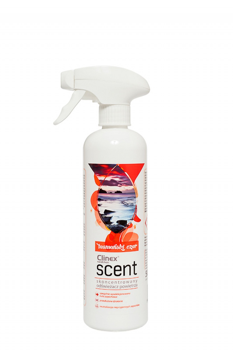 Odorizant, CLINEX Scent Tasmanian Charm, 500 ml, cu pulverizator, odorizant de camera - vectordirect.ro