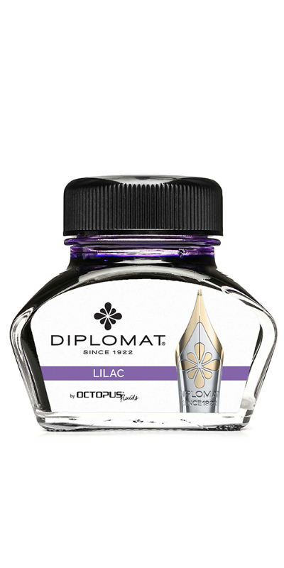 Toate produsele, Calimara cu cerneala Diplomat Octopus, 30 ml - liliac - vectordirect.ro