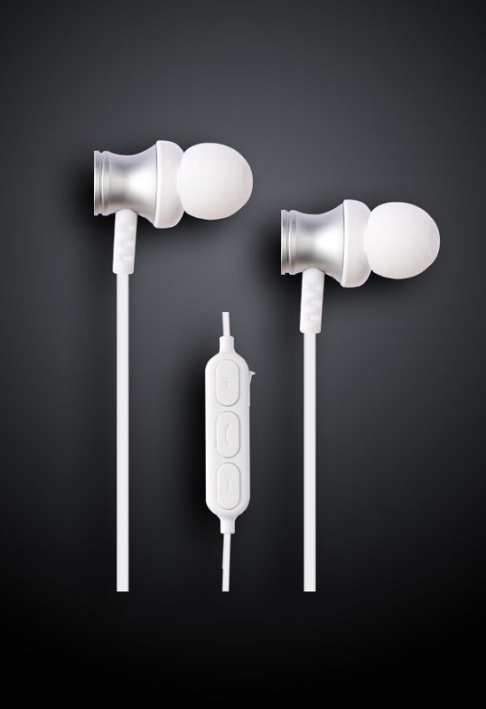 Administrativ, IT, protectia muncii, Casti GRIXX Optimum - cu bluetooth - albe - vectordirect.ro