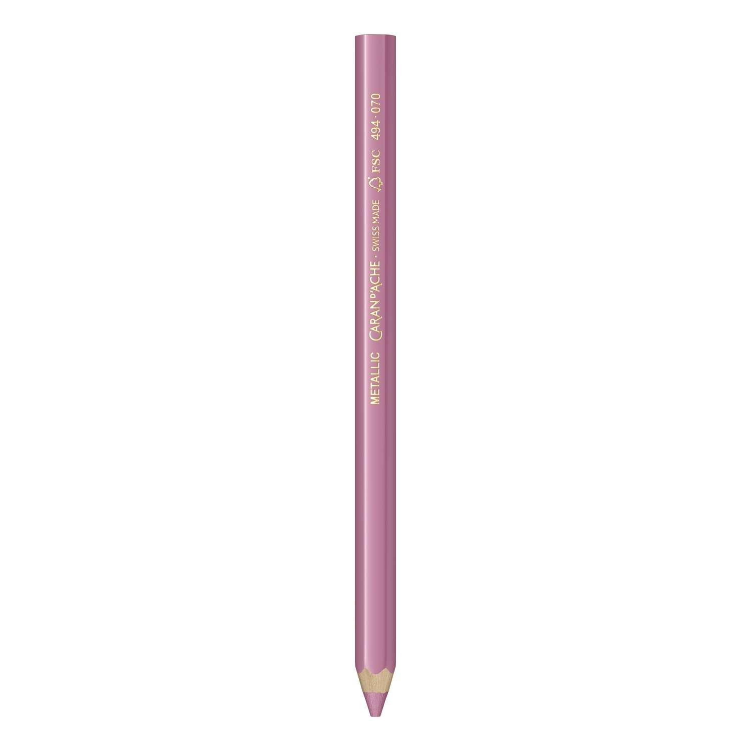 Rollere Caran dAche, Creion Evidentiator Caran dAche Maxi Metalic Scarlet - vectordirect.ro