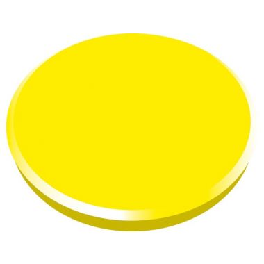 Magneti 32mm, 10/cutie, ALCO - galben