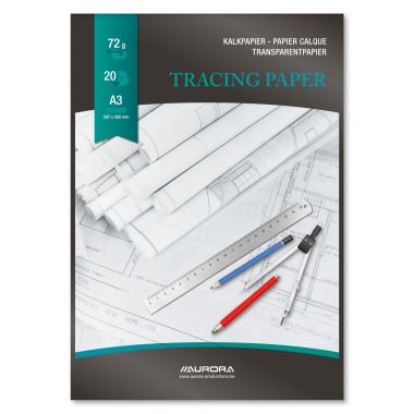 Hartie calc A3 - 297 x 420mm,  20 file - 72g/mp, AURORA Raphael