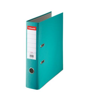 Biblioraft plastifiat Esselte Economy A4 7,5 cm- turcoaz