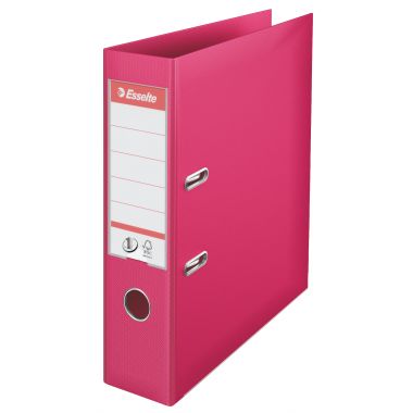Biblioraft plastifiat interior-exterior Esselte No.1 Power A4 7,5 cm - fuchsia