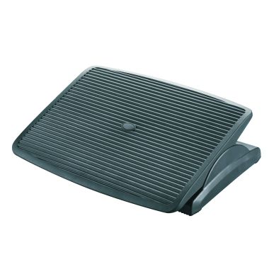 Suport pentru picioare, ergonomic, ajustabil (x1), 450x115x340mm, Q-Connect - negru