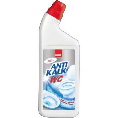 SANO Antikalk WC, Detartrant pentru vasul toaletei, curata si igienizeaza, 750ml