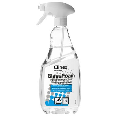 CLINEX Glass Foam- Spuma Pulverizator pentru Geamuri, 650 ml