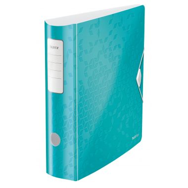 Biblioraft LEITZ 180 Active WOW, polyfoam, A4, 82 mm, turcoaz