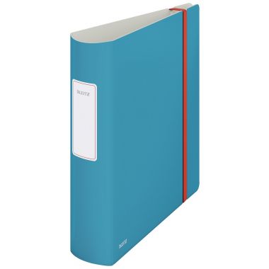 Biblioraft LEITZ 180° Active Cosy, polyfoam, A4, 82 mm, albastru celest
