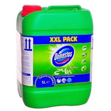 DOMESTOS Professional Pine Fresh, gel pentru curatarea si dezinfectarea toaletelor,  5 litri