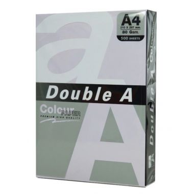 Hartie color pentru copiator  A4,  80g/mp, 100coli/top, Double A - pastel lavender