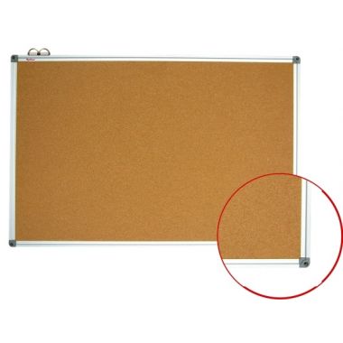Panou pluta cu rama din aluminiu,  45 x  60 cm