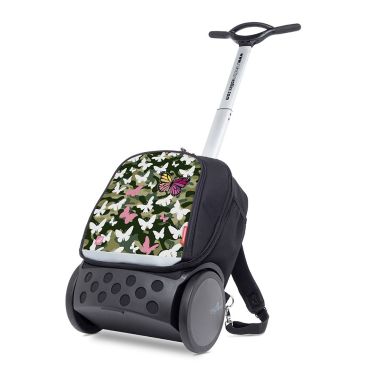 Ghiozdan troler fete NIKIDOM Up XL - Butterfly Camo +penar cadou