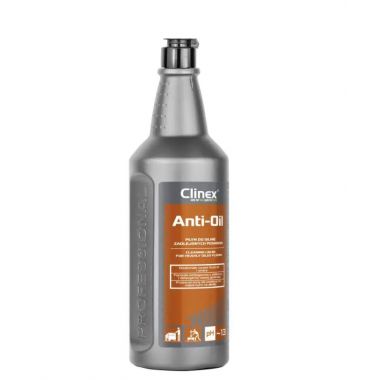 Detergent CLINEX Anti-Oil - 1 Litru pentru Curatarea Suprafetelor Imbibate in Ulei