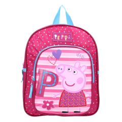 Rechizite scolare, Rucsac Peppa Pig Be Happy, Vadobag, 31x25x9 cm - vectordirect.ro