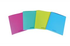 Cutii arhivare, alonje Nikidom LOCALE Leitz Ergo Cif Aurora Protectia muncii pbs Data flash DELI, Caiet A5, 36 file - 80g/mp, liniat stanga, coperta PP transparent color, AURORA - velin - vectordirect.ro