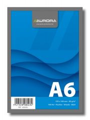 Cutii arhivare, alonje Nikidom LOCALE Leitz Ergo Cif Aurora Protectia muncii pbs Data flash DELI, Blocnotes capsat, A6, 100 file - 60g/mp, microperforatii, AURORA Office - velin - vectordirect.ro