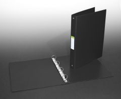 Cutii arhivare, alonje Faber-Castell Aurora Donau DELI Executive Safe, Caiet mecanic 4 inele - D25mm, coperti carton plastifiat PVC, A4, AURORA - negru - vectordirect.ro