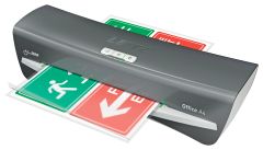 Laminatoare, folii laminare, Laminator LEITZ iLAM Office, A4, kit folii laminare inclus, gri - vectordirect.ro