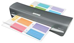 Laminatoare, folii laminare, Laminator LEITZ iLAM Office, A3, kit folii laminare inclus, argintiu - vectordirect.ro