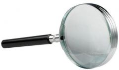 Administrativ, IT, protectia muncii, Lupa D- 75mm, lentila sticla, 3x, ALCO - vectordirect.ro