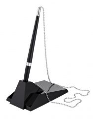 Cutii arhivare, alonje Double A Lyra Alco, Pix cu suport autoadeziv, cu lantisor metalic, ALCO - negru - vectordirect.ro