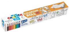 Rechizite scolare Gorjuss Carioca, CARIOCA Coloring Roll, 30 x 198 cm/rola, hartie autoadeziva - ABC - vectordirect.ro