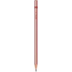 Rotring, Creion Grafit Rotring Woodcase Metallic Pink HB - vectordirect.ro