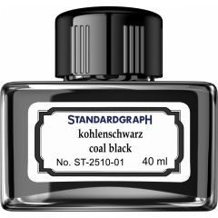 Rechizite scolare Nikidom Roller Standardgraph, Calimara 40 ml Standardgraph Antique Mileo Coal Black - vectordirect.ro