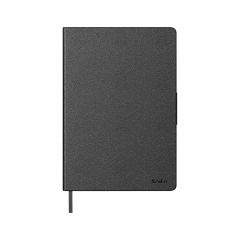 Agende, Agenda Scrikss Leather A5 Chester Premium Black Lined - vectordirect.ro