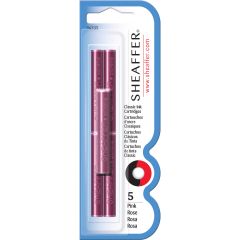 Sheaffer, Set 5 Cartuse Classic Size Proprietar Sheaffer Skrip Pink - vectordirect.ro