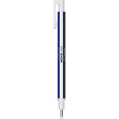 Ascutitori Tombow, Radiera Mecanica Click Plastic Round Tip Tombow Mono Zero White / Blue / Black - vectordirect.ro