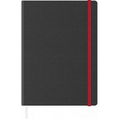 Agende, Agenda Precision Velvet A5 Black Lined - vectordirect.ro