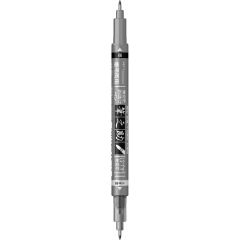 Stilouri & Seturi caligrafie BIC Sheaffer Tombow, Marker Caligrafic Soft Large Writing Twin Tip Tombow Fudenosuke Twin Black - vectordirect.ro
