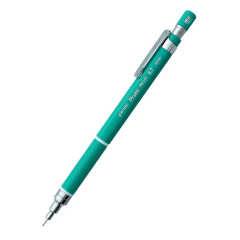 Creioane si mine creion, Creion mecanic profesional PENAC Protti PRC-107, 0.7mm, con metalic, varf retractabil, verde, in bli - vectordirect.ro
