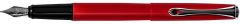 Stilouri, Stilou Diplomat Esteem, cu penita B, din otel inoxidabil - red lacquer - vectordirect.ro