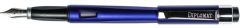 Lichidari de stoc, Stilou Diplomat Magnum, cu penita B, din otel inoxidabil - indigo blue - vectordirect.ro