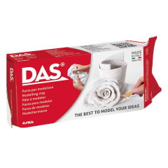 Cutii arhivare, alonje Alco Das Double A, Pasta de modelat,  500 grame, DAS - alba - vectordirect.ro