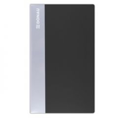 Cutii arhivare, alonje Faber-Castell Aurora Donau DELI Executive Safe, Mapa plastic PP,  pentru 240 carti vizita, DONAU - negru - vectordirect.ro