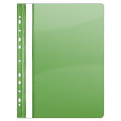 Cutii arhivare, alonje Faber-Castell Aurora Donau DELI Executive Safe, Dosar plastic PVC, cu sina si multiperforatii, 10 buc/set, DONAU - verde - vectordirect.ro