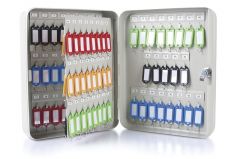 Administrativ, IT, protectia muncii, Panou metalic pentru   93 chei, 300x240x80mm, DONAU - gri - vectordirect.ro