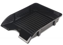 Tavite pentru documente, Tava documente, PP, incasabila, DONAU - negru - vectordirect.ro