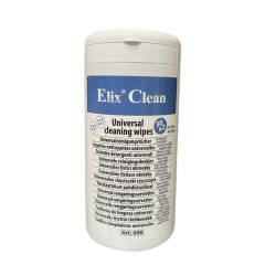 Cutii arhivare, alonje Q-connect Standardgraph LOCALE Protectia muncii pbs Nikidom Rapid Schneider Elix clean, Servetele curatare monitoare TFT/LCD/notebook, 100/tub (50umede/50uscate), ELIX Clean - vectordirect.ro
