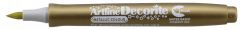 Artline, Marker ARTLINE Decorite, varf flexibil (tip pensula) - auriu - vectordirect.ro