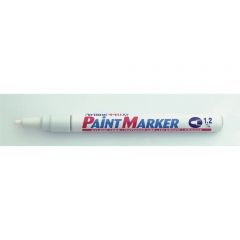 Markere, Marker cu vopsea ARTLINE 440XF, corp metalic, varf rotund 1.2mm - alb - vectordirect.ro