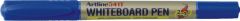 Artline, Marker pentru tabla de scris ARTLINE 541T, doua capete - varfuri rotunde 0.4mm/1.0mm - albastru - vectordirect.ro
