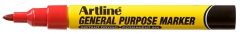 Artline, Marker ARTLINE, pentru uz general - rosu - vectordirect.ro