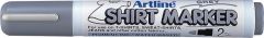 Artline, T-Shirt marker ARTLINE, corp plastic, varf rotund 2.0mm - gri - vectordirect.ro
