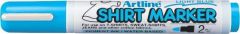 Artline, T-Shirt marker ARTLINE, corp plastic, varf rotund 2.0mm - bleu - vectordirect.ro